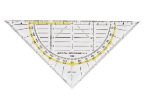 Afbeeldingen van Aristo geodriehoek, 160 mm, ar-1552