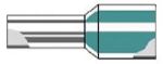 Afbeeldingen van Weidmüller adereindhuls grijs 0.75mm² (100)