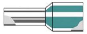 Afbeeldingen van Weidmüller adereindhuls grijs 0.75mm² (100)