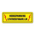 Afbeeldingen van Bord aluminium+tekst 25x10 cm