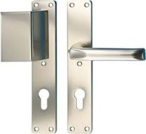 Afbeeldingen van Hoppe knop/kruk garnituur pc55 links f2, 504/202/113