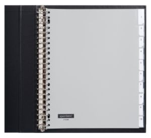 Afbeeldingen van Tabbladen Quantore 23-gaats 10-delig+venster extra breed PP