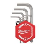 Afbeeldingen van MILWAUKEE® Inbussleutel set kort (9-delig) Hex Key