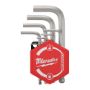 Afbeeldingen van MILWAUKEE® Inbussleutel set kort (9-delig) Hex Key