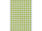 Afbeeldingen van Herma etiket rond, 8 mm, verpakking 5632 stuks, 2215, groen