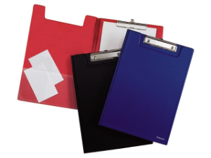 Afbeeldingen van Esselte klembord a4 kopklem rood , 56043 