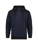 Afbeeldingen van Dassy hooded sweater Indy nachtblauw/zwart