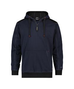 Afbeeldingen van Dassy hooded sweater Indy nachtblauw/zwart