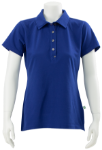 Afbeeldingen van Triffic dames polo solid korenblauw
