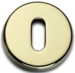 Afbeeldingen van Opentech Sleutelrozet rond PVD 50mm gold