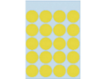 Afbeeldingen van Herma etiket rond, 19 mm, verpakking 100 stuks, 1871, geel