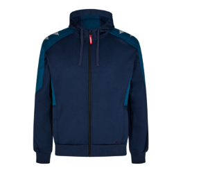 Afbeeldingen van Engel hooded vest galaxy blue/ink