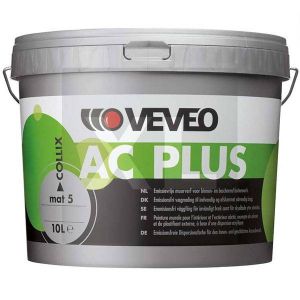 Afbeeldingen van Veveo muurverf collix ac plus mat wit 10 liter
