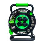 Afbeeldingen van D'orly kabehaspel 3x1.5mm2 met 4 contactpunten. 25 meter