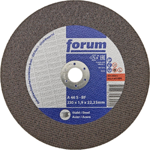 Afbeeldingen van Forum Doorslijpschijf staal vlak 230x1,9mm T41