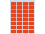 Afbeeldingen van Herma etiket, 12 x 19 mm, verpakking 160 stuks, 3642, rood