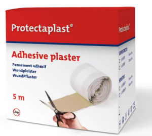Afbeeldingen van Protectaplast wondpleister elastisch 6cm x 5 meter