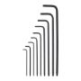 Afbeeldingen van MILWAUKEE® Inbussleutel set Torx kogelkop (9-delig) L-Form