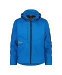 Afbeeldingen van Dassy softshell Gravity azuurblauw/grijs