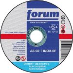 Afbeeldingen van Forum Doorslijpschijf INOX vlak 180 x1,6mm