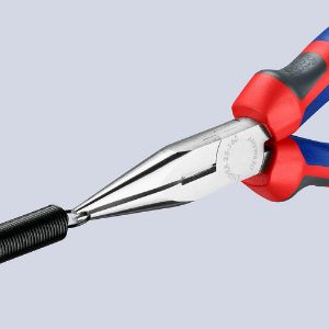 Afbeeldingen van KNIPEX Platspitse tang met zijsnijder 160