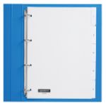 Afbeeldingen van Tabbladen Quantore 4-gaats 5-delig met venster wit PP