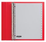 Afbeeldingen van Tabbladen Quantore 23-gaats 1-15 genummerd grijs PP