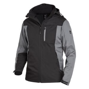 Afbeeldingen van Fhb softshell jannik grijs/zwart