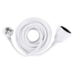 Afbeeldingen van Q-Link verlengsnoer randaarde - H05VV-F - max 3680W - 3 x 1.5 mm², 10 m - wit