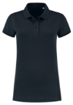 Afbeeldingen van L&S Damespolo Cooldry Midnight Blue 2XL