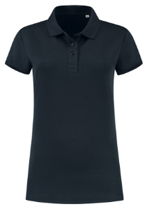 Afbeeldingen van L&S Damespolo Cooldry Midnight Blue S