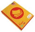Afbeeldingen van Kopieerpapier Quantore Colour A4 80gr diepgeel 500 vel