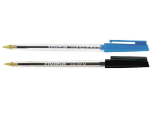 Afbeeldingen van Staedtler balpen stick, 430 m-3, medium, blauw