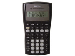 Afbeeldingen van Texas rekenmachine ti-baii plus , iibapl/clm/4e3/b 