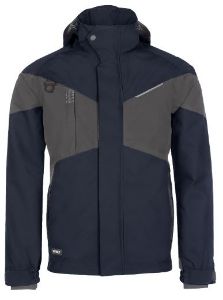 Afbeeldingen van Synq winterjas Winger marine/grijs