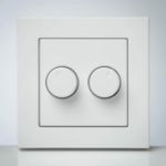 Afbeeldingen van ION Afdekraam duo dimmer mat atraciet