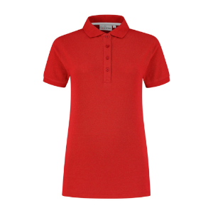 Afbeeldingen van Santino dames polo Max rood