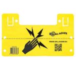 Afbeeldingen van Gallagher voltage waarschuwingsbord 200stuks