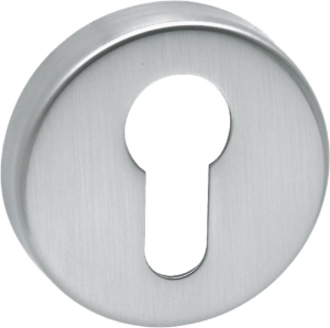 Afbeeldingen van Oxloc Rozet profielcilindergat op kunststof onderconstructie rvs