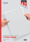 Afbeeldingen van Insteekmap L-model Quantore A4 PP 0.12mm glad 25 stuks