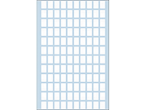 Afbeeldingen van Herma etiket, 8 x 12 mm, verpakking 462 stuks, 3610, wit