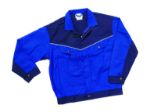 Afbeeldingen van Werkjas parijs marine/korenblauw 60