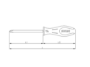 Afbeeldingen van Sonic Schroevendraaier Phillips zaagsnede 5.5mm x 125m