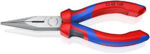 Afbeeldingen van KNIPEX Platspitse tang met zijsnijder, (radiotang) 160