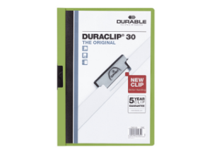 Afbeeldingen van Durable klemmap, a4, 3 mm, 220005, pl/tr, groen