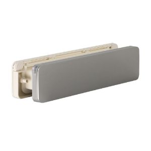 Afbeeldingen van Homebox isolerende brievenbus, buitenklep aluminium, binnenklep RAL9001 (créme wit)