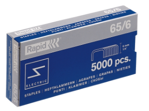 Afbeeldingen van Rapid nieten 65/6 gegalvaniseerd strong 5000stuks, 24869000 