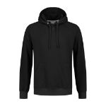 Afbeeldingen van Santino hooded sweater Rens zwart