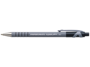 Afbeeldingen van Papermate balpen flexgrip, s0190393, drukknop, medium, zwart