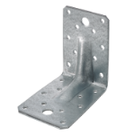 Afbeeldingen van Spax hoekanker + ril vv 90x90x65x2.5mm